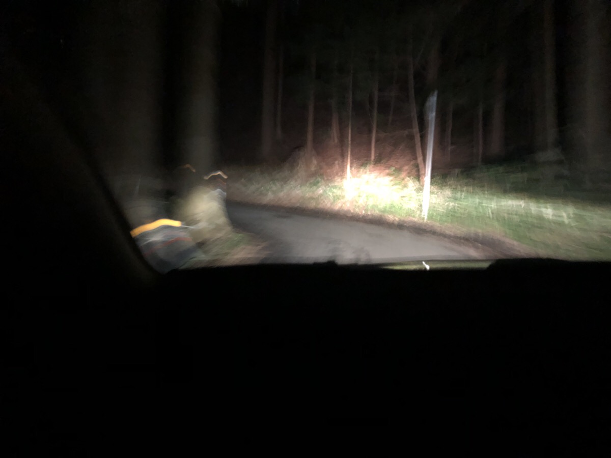 山道細すぎて笑う!